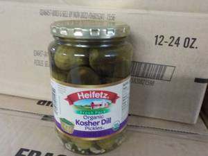 12 - 24 oz Jars Heifetz Organic Kos...
