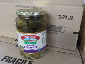 12 - 24 oz Jars Heifetz Organic Kos...