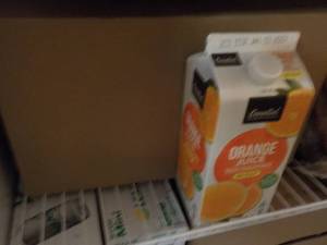 Case of 8 - 64 oz Orangic Juice...