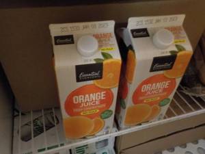 Case of 8 - 64 oz Orangic Juice...