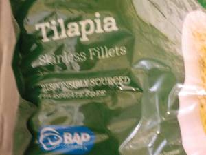 3 - 32 oz Frozen Pkgs Tilapia Skinl...