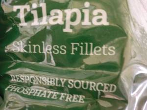 3 - 32 oz Frozen Pkgs Tilapia Skinl...