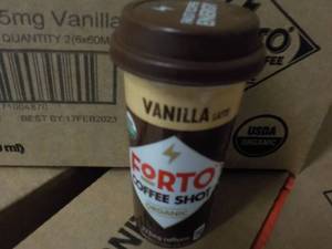 24 Cold Brew Vanilla Latte Forto Co...
