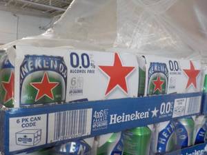 4 - 6 Packs Non Alcoholic Heineken...
