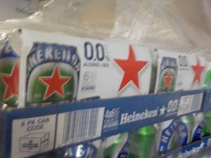 4 - 6 Packs Non Alcoholic Heineken...