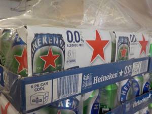4 - 6 Packs Non Alcoholic Heineken...