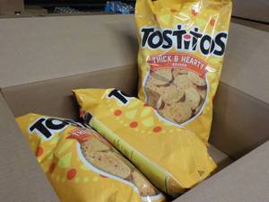 3 - 32 oz Bags Tostitos Rounds...