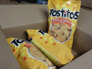3 - 32 oz Bags Tostitos Rounds...