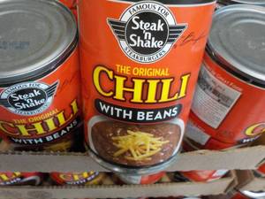 Steak N Shake Chili with Beans...