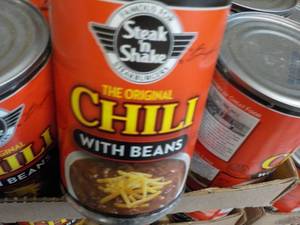 Steak N Shake Chili with Beans...