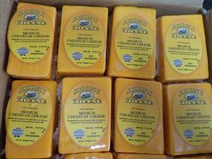 8 - 8 oz North American Medium Ched...