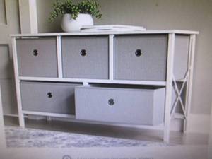 Brookside 5-Drawer Fabric Storage C...