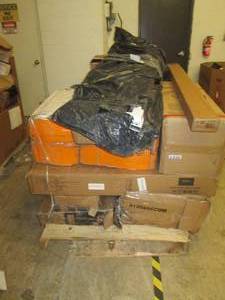 big pallet of items that needs work...