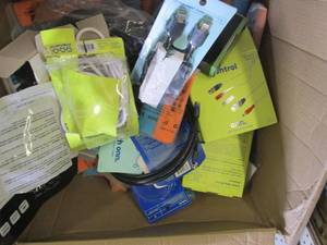 box of tv items please see pictures...