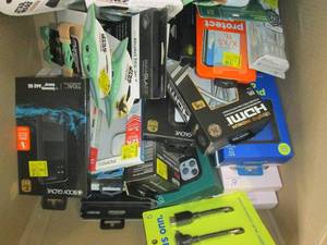 box of cell phone covers ...