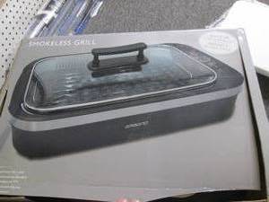 ambiano smokeless grill openbox ...