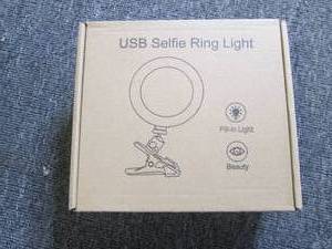 usb selfie ring light ...