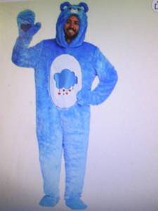 Adult Care Bears Classic Grumpy Bea...