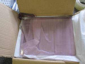 6 pack  Violet Clear Acrylic Shelf ...