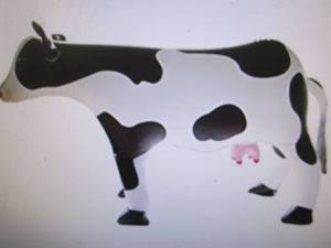 Inflatable Cow Air Stuffed Plush An...