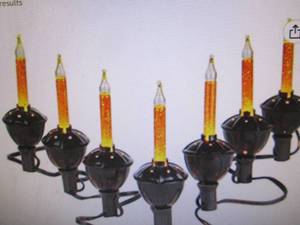7 Count  Black Bubble Lights - 6.6f...
