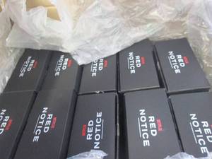 case of 30 sets of 2 Red Notice Col...