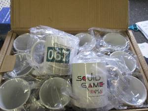 case of 36 squid game 11oz coffee m...