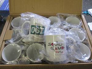case of 36 squid game 11oz coffee m...