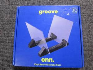groove vinyl record storage rack st...