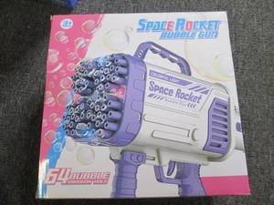 space rocket bubble gun ...