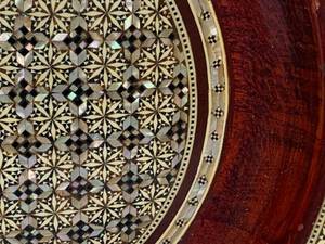 Abalone & Stone Inlaid Ceremony Dish