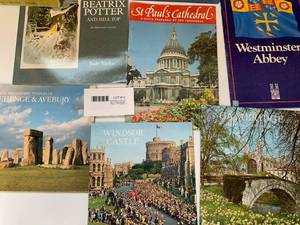 Group European Old Souvenir Books