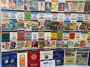 3� x 2� Board VTG Matchbook Covers