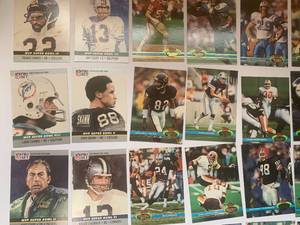 Stadium Club 1991 Football Cards