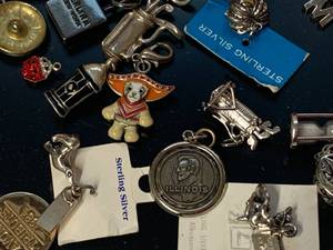 925 Sterling Charms Golf, Ill, sleigh