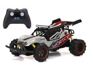 lot 7 image: New Bright 114 RC Full Function USB Buggy - Vortex Silver.  