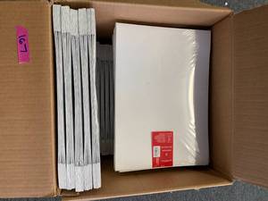 lot 167 image: HUGE BOX of Shirt and Robe Sized Gift Boxes 