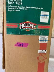 lot 168 image: 4.5 Foot Lighted California Pine Christmas Tree