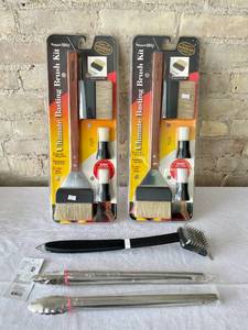 lot 68 image: Lot of Outdoor Grill Tools and Accessories