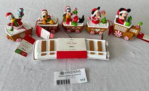 lot 117 image: Hallmark Disney Christmas Express Train Set