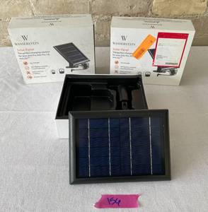 lot 156 image: Lot of 3 Arlo Camera Solar Panels