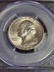 1952 WASHINGTON QUARTER MS65 PCGS