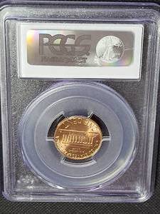 1982 BRONZE LARGE DATE US CENT MS65RD PCGS