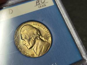1950-D JEFFERSON NICKEL UNC