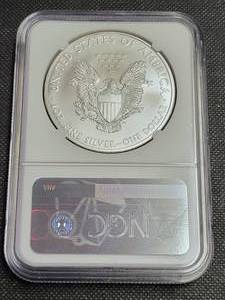 2009 AMERICAN SILVER EAGLE MS69 NGC