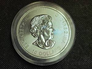 2 TROY OZ .999 FINE SILVER 2020 CANADA MAPLE IN AIRTITE