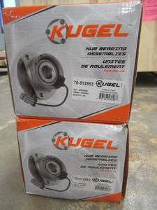 lot 302 image: KUGEL Rear Wheel Bearing Hub Assembly 70-512553 For Hyundai Sonata Kia Tucson Optima Sportage Cadenza - 2 PACK