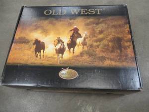 lot 308 image: OLD WEST Mens Short Harness Boot Size 11.5 D