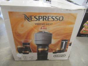 lot 332 image: Nespresso Vertuo Next Espresso and Coffee Machine by DeLonghi - White