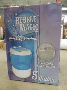 lot 342 image: Bubble Magic 5 Gallon Washing Machine